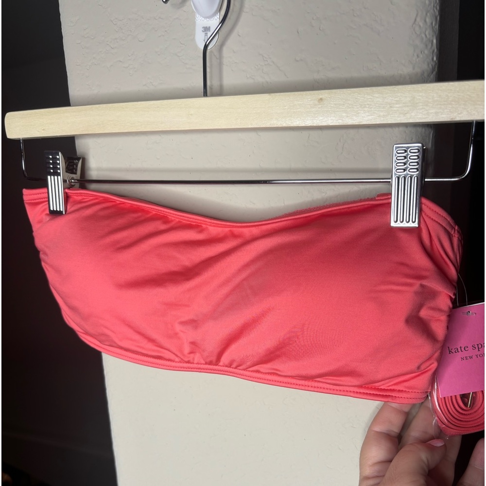 Kate Spade Bandeau Bathing Suit Top NWT Style #S43251 Travel Beach Vacation